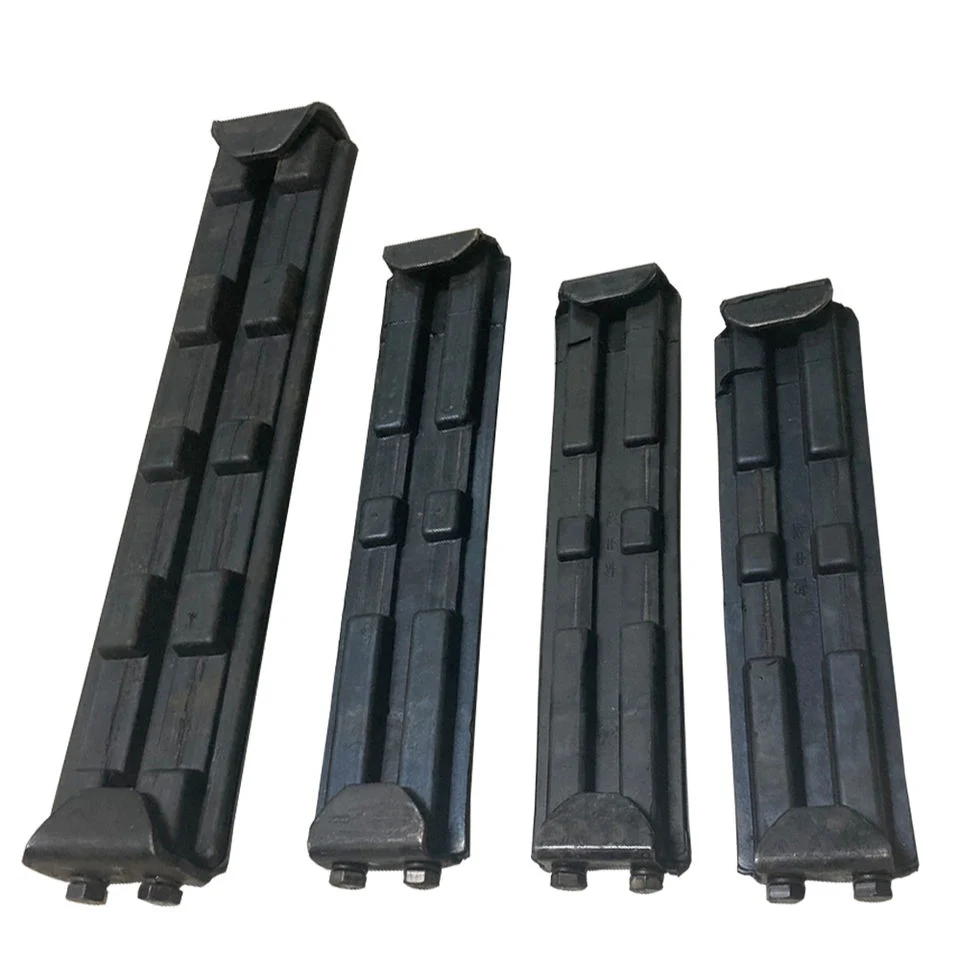 Made in China Crawler Track Rubber Pads Undercarriage Parts PC40 Excavator Protection Rubber Block Pitch